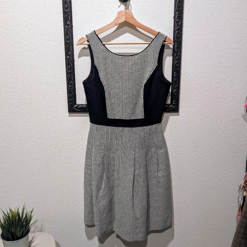 FREE SHIP | Size 6 | Black & White Tweed Style | New | White House Black Market